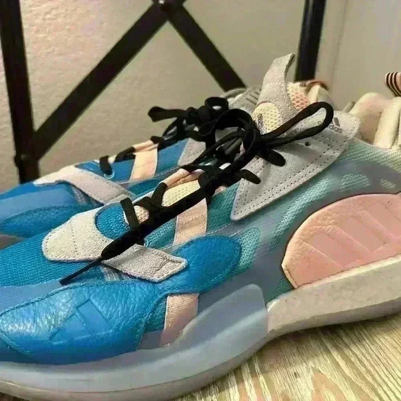 ZoneBoost Adidas Aero Blue 2019 Size 14.5 men’s - Picture 8 of 14